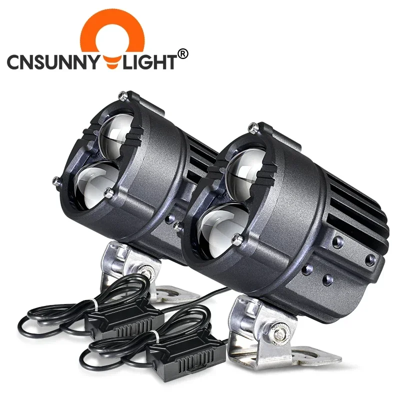 

Система освещения мотоцикла Мини-фара дальнего света Luces Led Lens 100W 40000Lm Faros Auto Moto Lamps Sorot Truck LED Work Light Bars