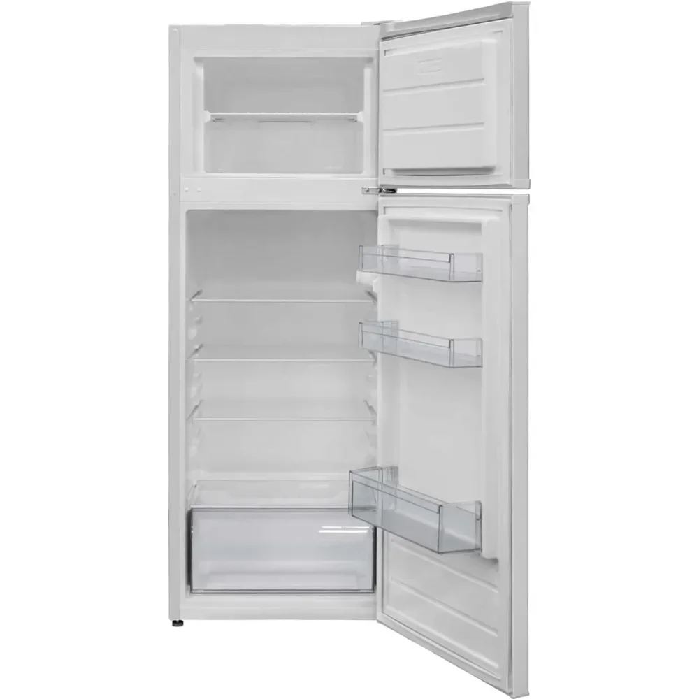 

tt Apartment Refrigerator Freestanding Slim Design Full Fridge with Top Freezer for Condo, House