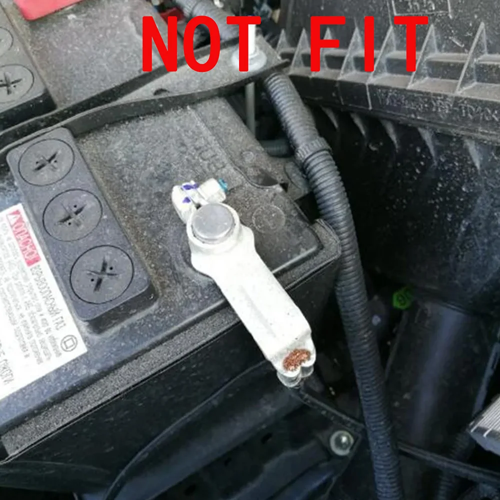 For Toyota RAV4 RAV 4 2016 2017 2018 Car Battery Negative Clamp Terminal Cover Electrode ABS Accessories