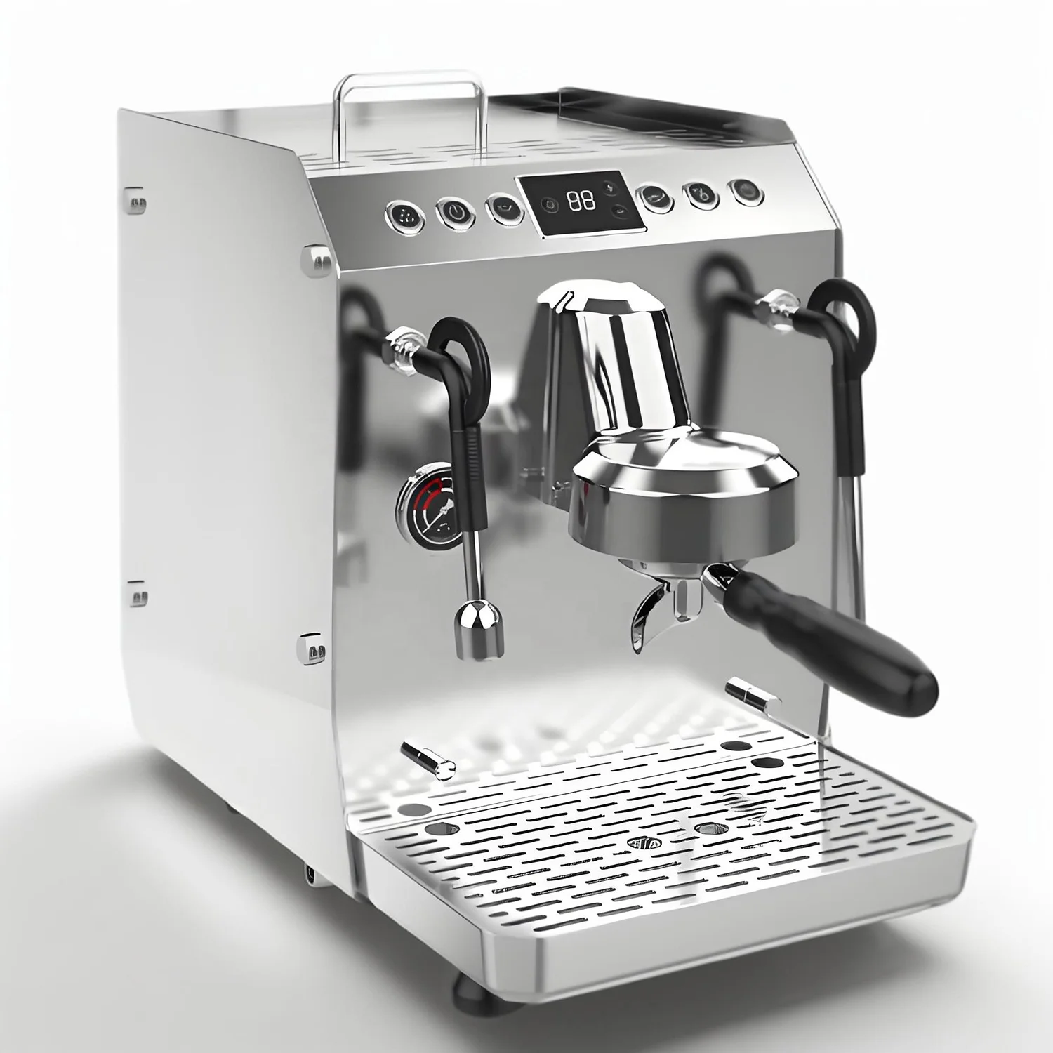 

Professional Customized Dual Boilers Stainless Steel Body Pre-infusion Coffe Cafe Espresso Machine Coffee Maker