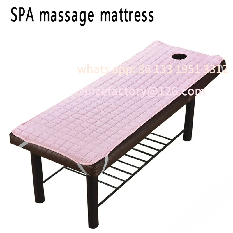 

Customizable Mattress For Massage Table Bed With Hole, Beauty Salon Pad, Non-Slip Cushion 185X70cm