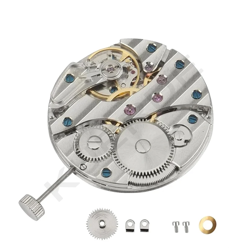 Nuovo genuino gabbiano 17 gioielli classico Vintage in acciaio inossidabile 6497 movimento ST3600 meccanico a carica manuale movimento dell'orologio da uomo