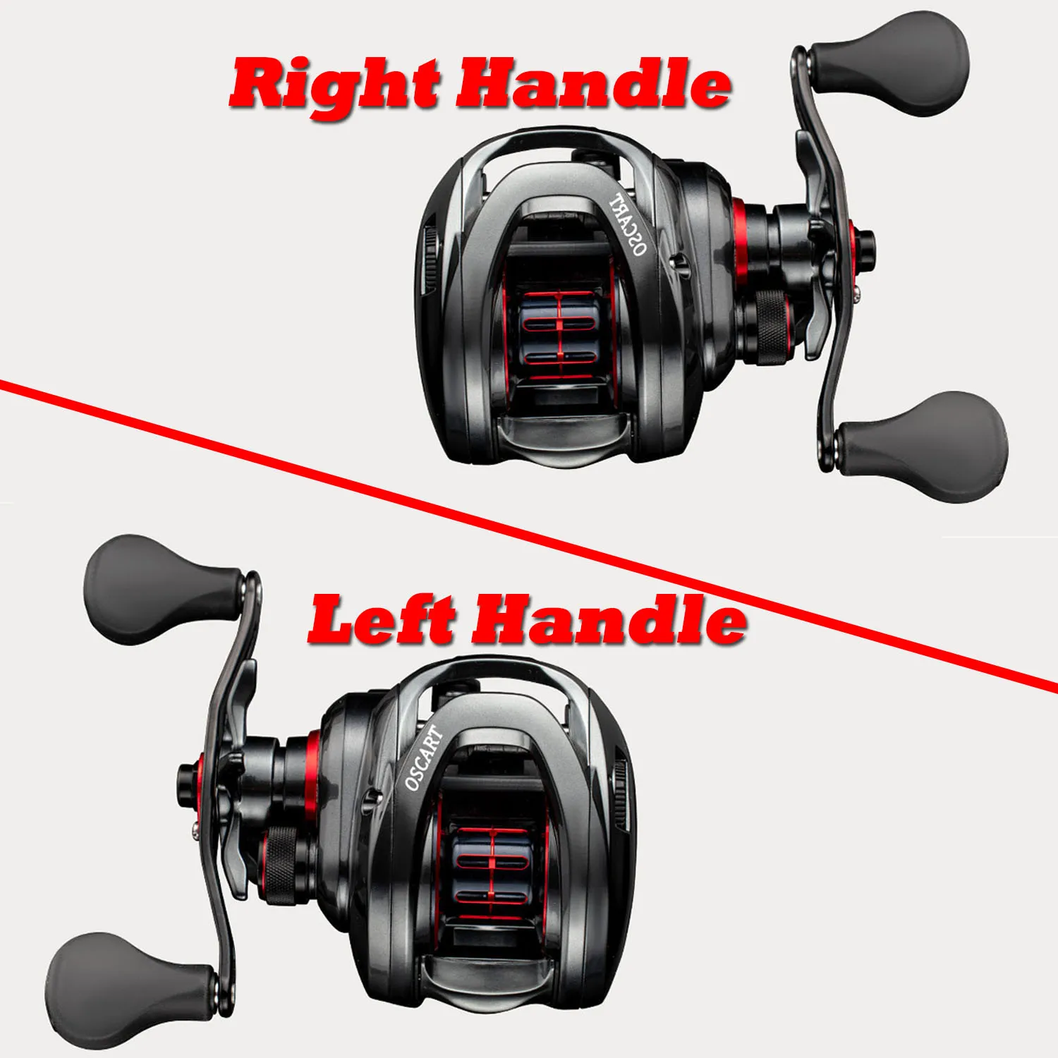 Bait Casting Fishing Reel 7.1:1 5.4:1 Saltwater Baitcasting reel and Baitcaster 9BB Casting Reel Multiplier Coil Fishing Gear