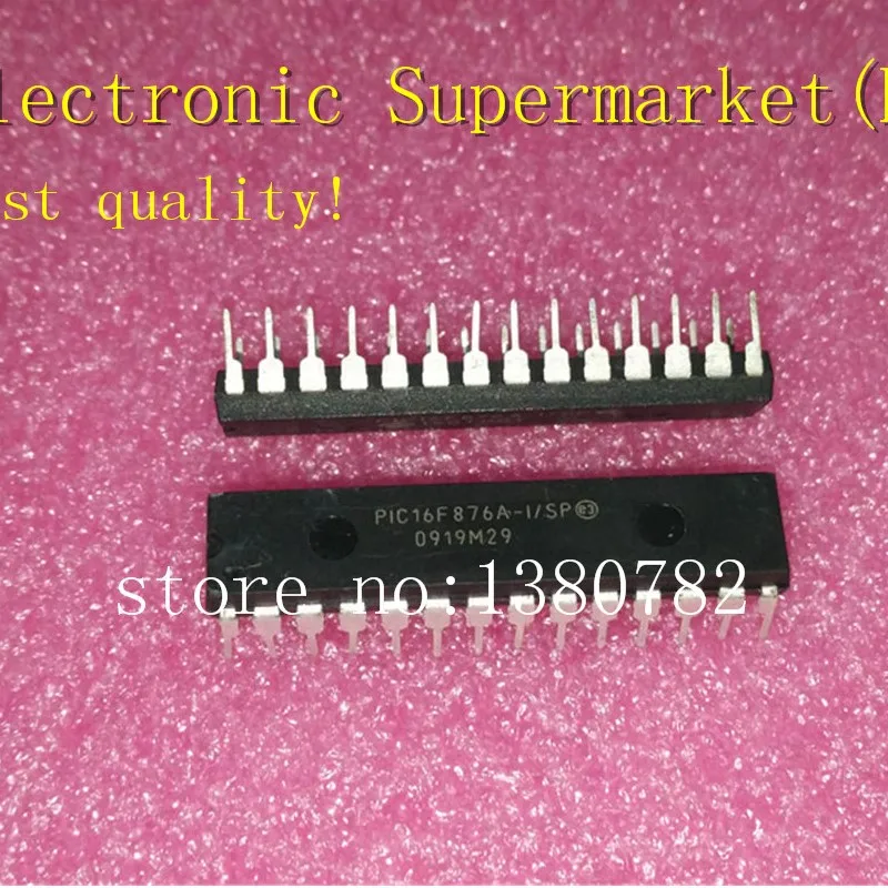 

Free shipping 2pcs-20pcs PIC16F876A-I/SP DIP-28 New original IC In stock!