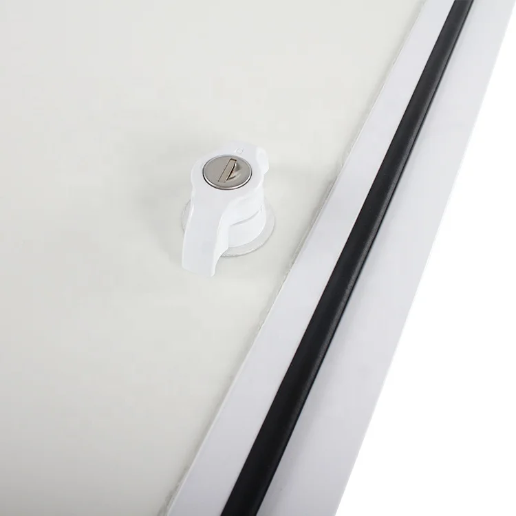 TYTXRV 800*450mm RV Luggage Door with Rounded Corners and Locks Caravan Exterior Aluminum Alloy Storage Hatch Door view 5