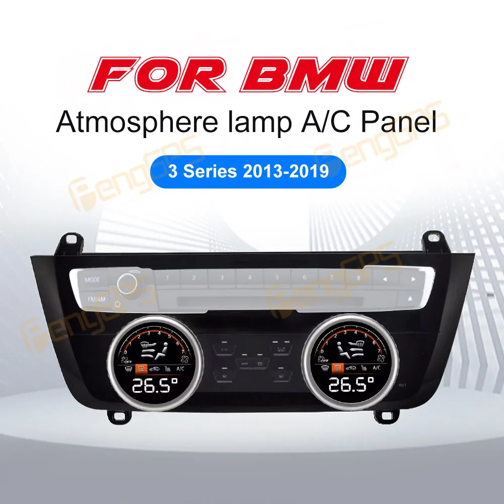 Air Conditioning Board For BMW 3 Series F30 F31 F34 F35 F80 2013-2019 Atmosphere lamp A/C Panel Knob display Climate Control IPS