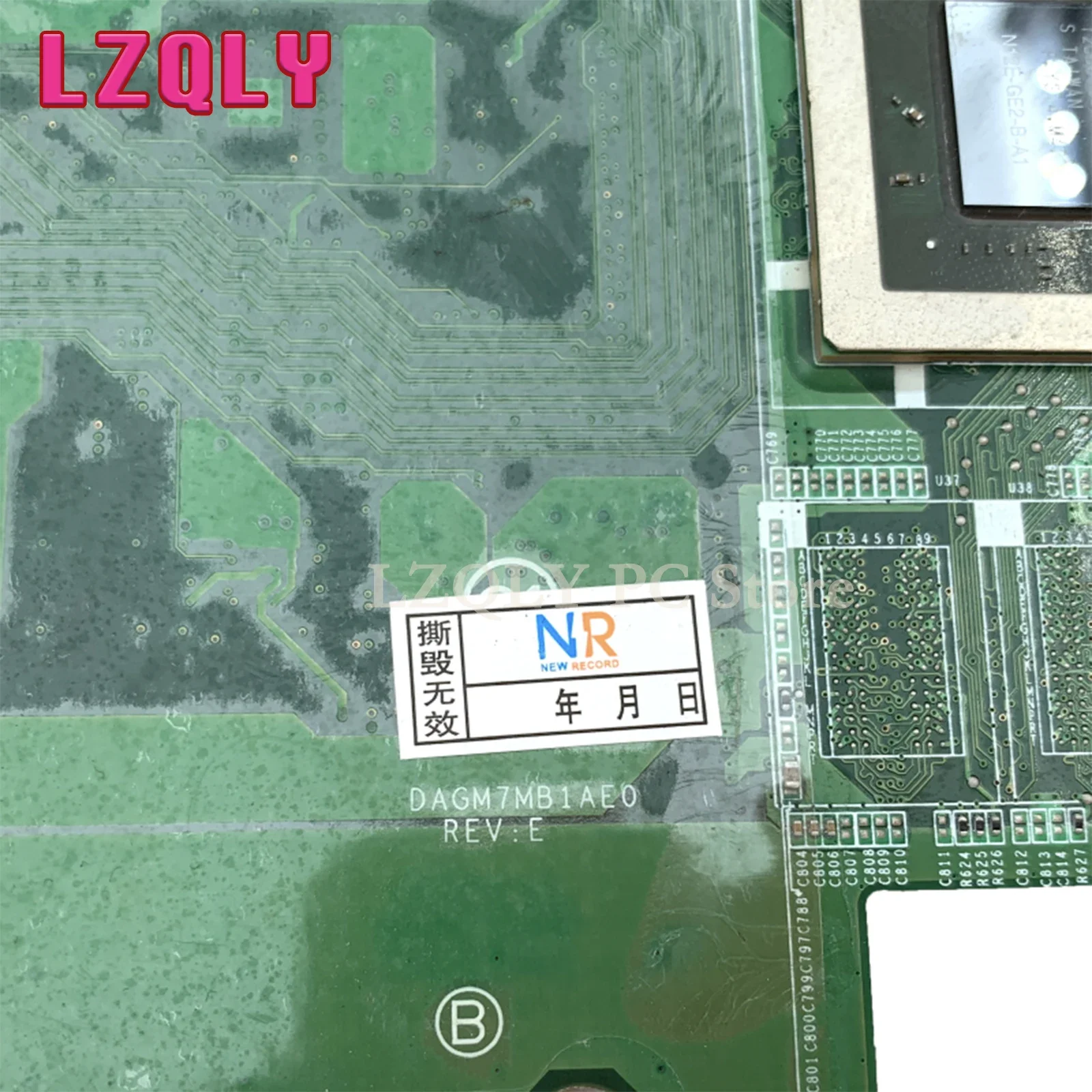 LZQLY For Dell L702X L701X DAGM7MB1AE1 DAGM7MB1AE0 Laptop Motherboard GT555M 1GB GPU HM67 Fully Test Main Board