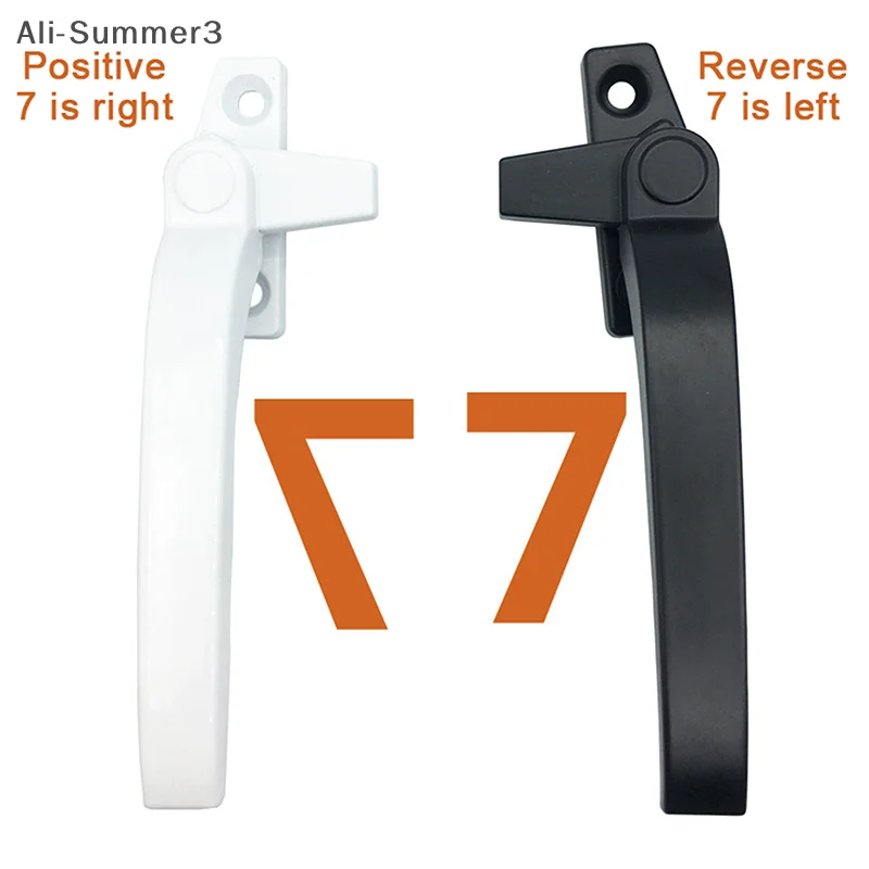 Casement Door And Window Handle 50 Type Thickened Aluminum Alloy Handle Solid Window Handle 7-Shaped
