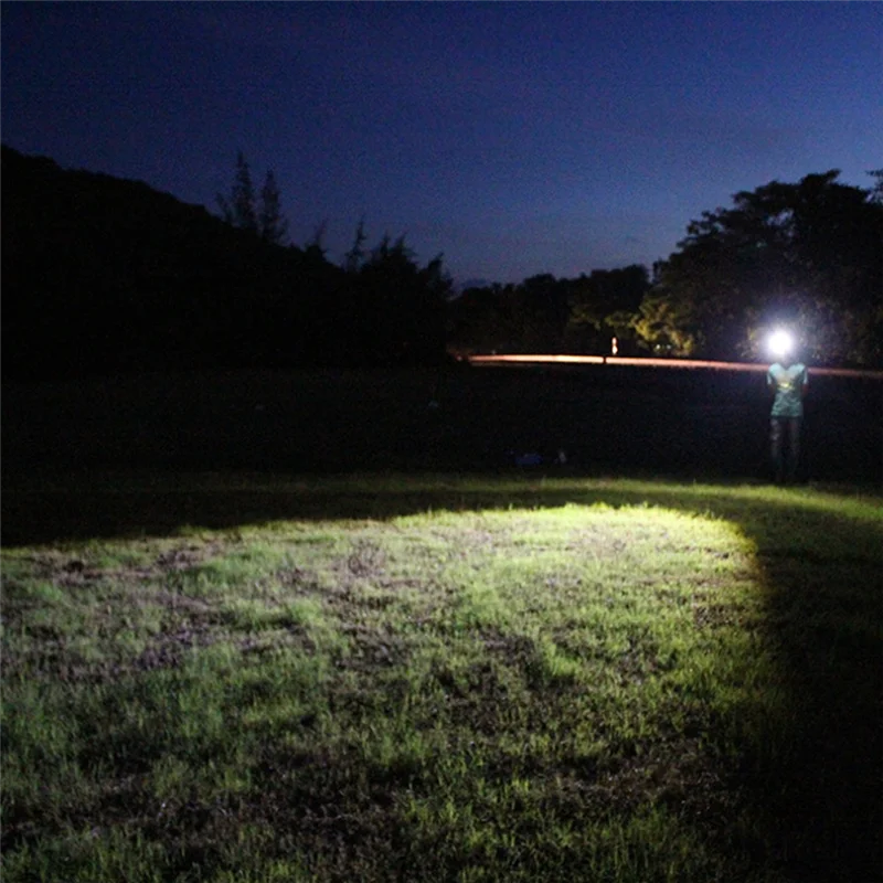 H-W Led المصباح القابل لإعادة الشحن، مستشعر الحركة قابل للتعديل عقال المصباح للبالغين في الهواء الطلق التخييم الجري ركوب الخيل سهلة التركيب