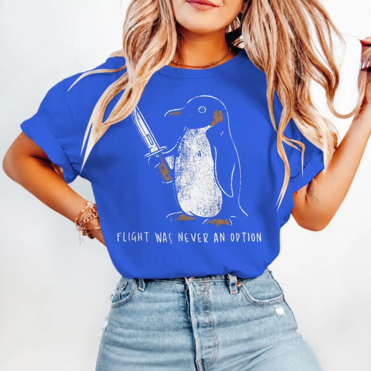 Funny Penguin Knife 