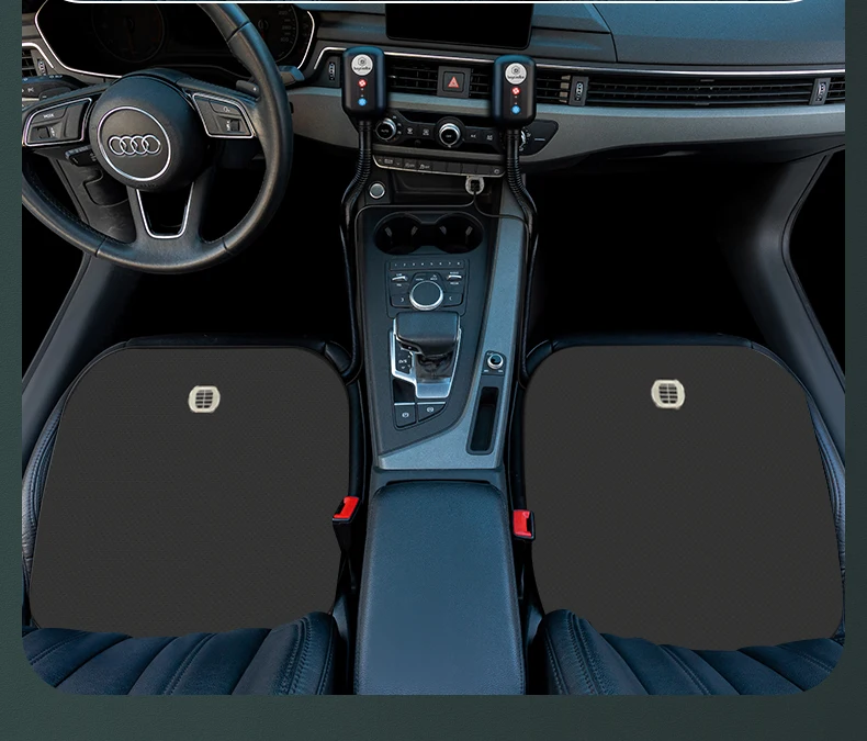 바이쿨바 시트 쿠션 USB 전기 충전식 팬이 있는 자동차 또는 의자용 시트 쿠션