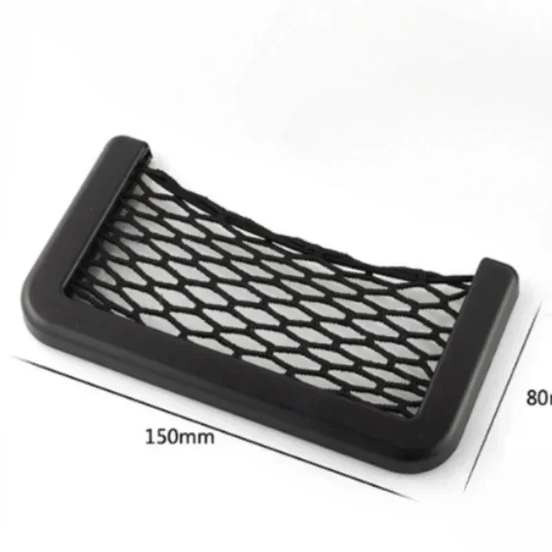 Autostoel Zijkant Interieur Achterkant Diversen Zak Mesh Opbergtas Telefoon Netto Zakhouder Auto Opbergtas Elastische Flexibele Netten