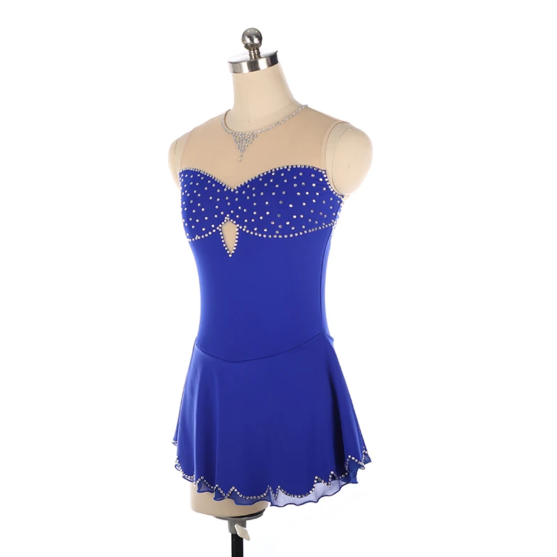 الفتيات المخصصة، النساء، البالغين، أزياء التزلج على الجليد، أزياء الأداء، الزي المنافسة، التنانير التزلج، نطاطات عالية