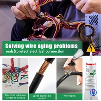Waterproof Liquid Electrical Tape Rubber Insulating Cable Wire Coat Glue Insulation Adhesives Sealer Home Fix Line Glue 6
