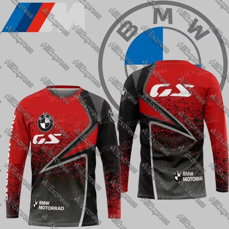 

Быстросохнущая быстросохнущая футболка BMW с длинными рукавами 1925, высококачественная роскошная брендовая повседневная футболка BMW, подарок для любителей автомобилей, профессиональный велосипедный костюм, топ мото