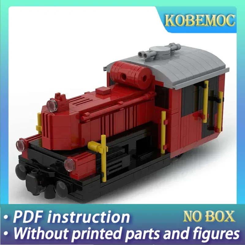 

Moc Building Bricks Модель городского автомобиля DB Kof ll Локомотив Поезд Технология Модульные блоки Подарки Рождественские игрушки Наборы «сделай сам» Сборка