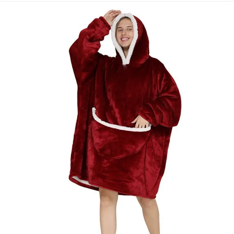 Burgundy lazy clothes
