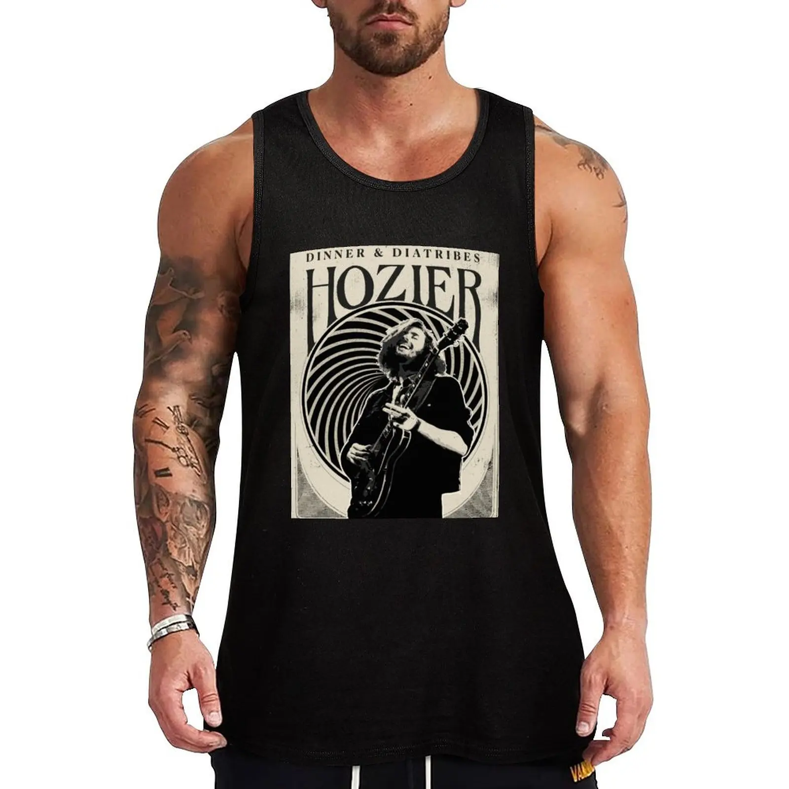 Retro Hozier Poster Tank Top t-shirt for men Men's t shirt