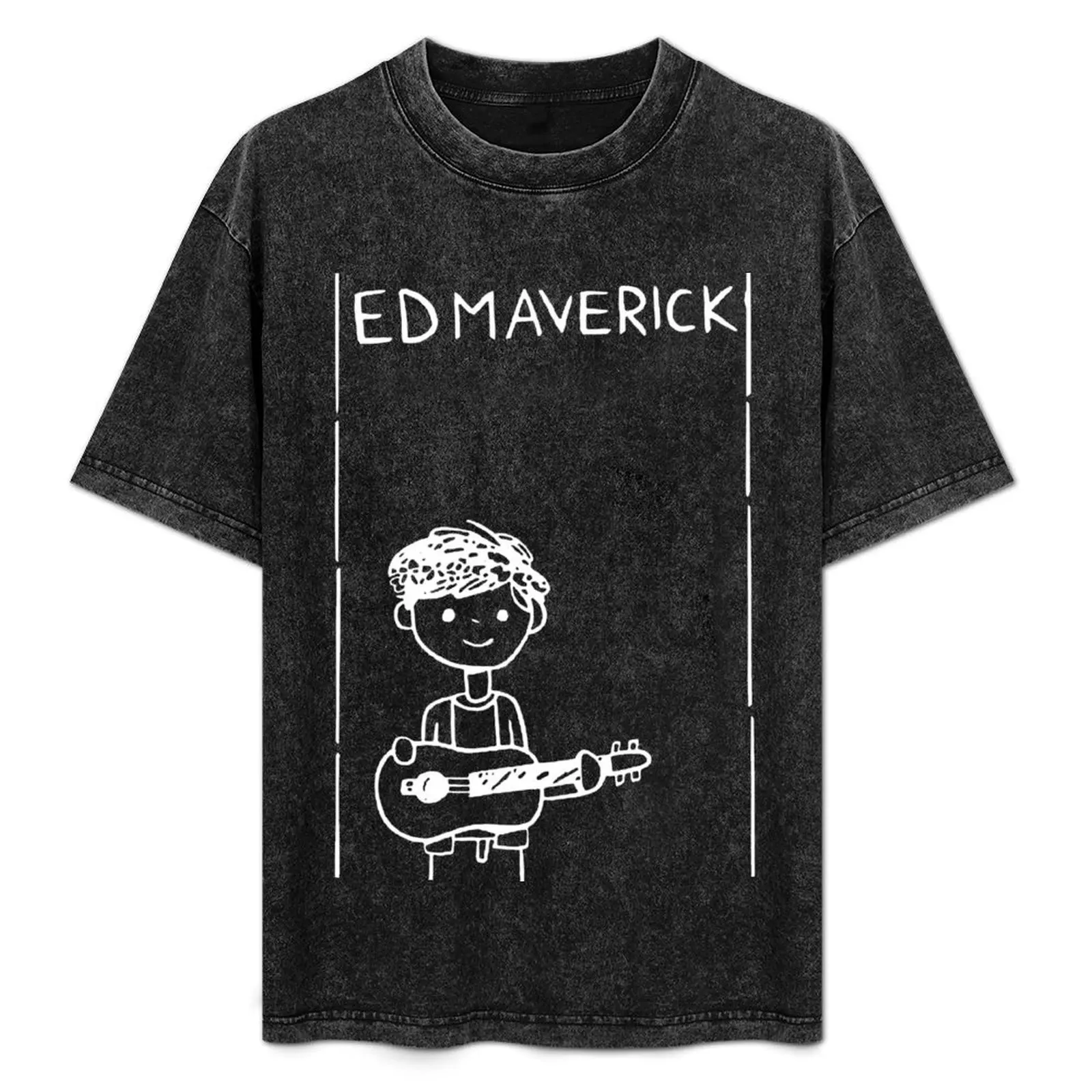 ED MAVERICK Mexican Singer T-Shirt Sports Casual Short Sleeve Cotton Tee