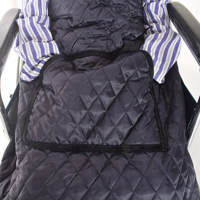 Wheelchair Warm Blanket Apron Thickened Autumn Winter Travel Windproof Cold Proof Waist Protection Multi Purpose Cover Blanket