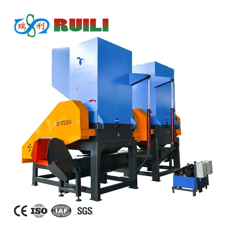 Plastic Grinder Machine Waste Plastic Crusher Big BagPP PE PET LDPE HDPE Plastic Crushing Machine