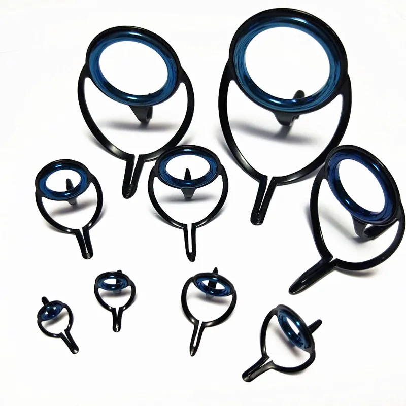 Fishing Rod Guide High Quality Stripping  guides 2 legs guides fishing rod parts repair guide NooNRoo