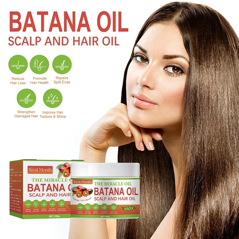 Batana Oil for Hair Growth Prevents Hair Loss Natural Hair Growth Oil Promote Thickned Healthier100% Organic Raw Batana Oil