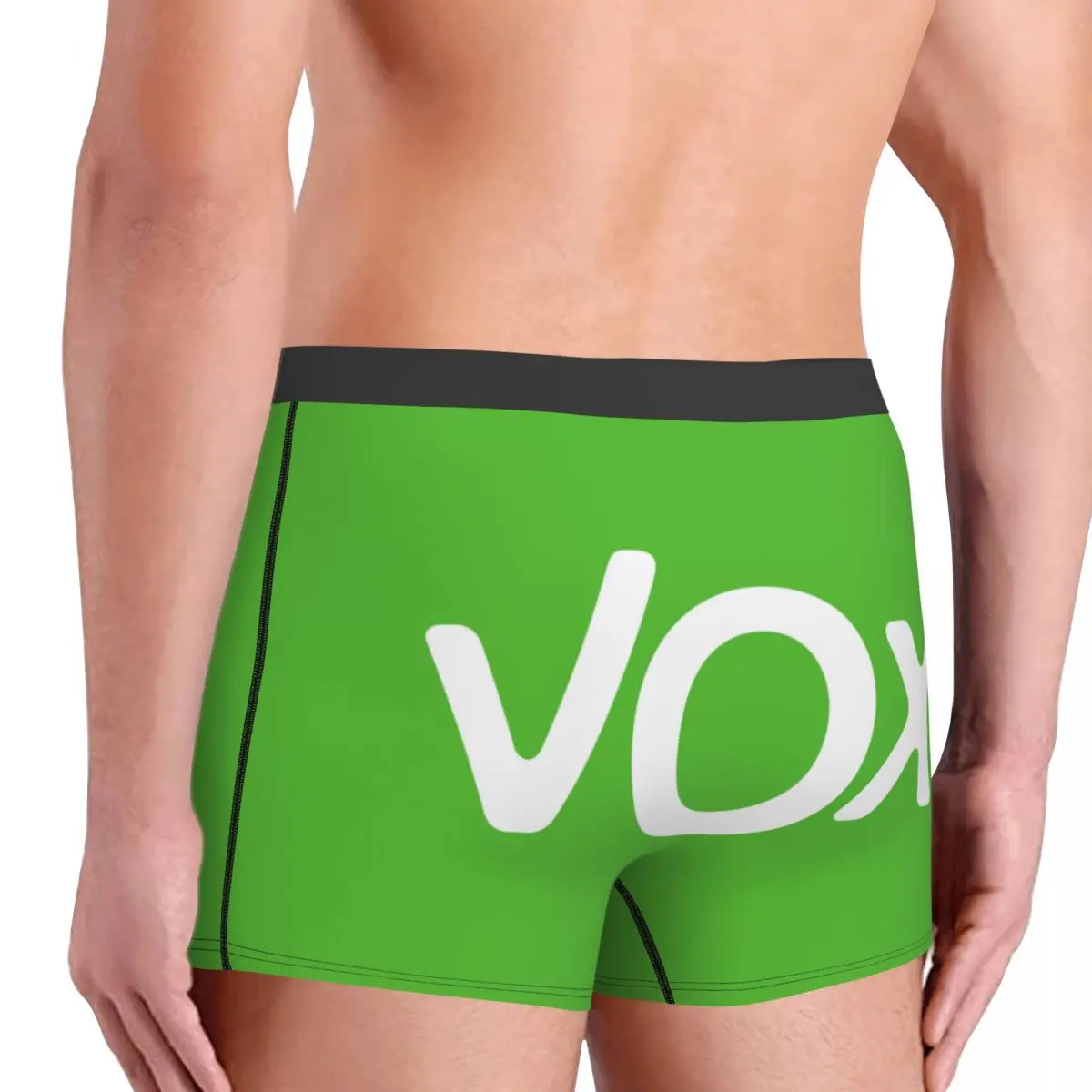 Nach Spanien Vox Flagge Unterwäsche Männer Breathbale Spanisch Politische Partei Boxer Briefs Shorts Höschen Weicher Unterhose Für Homme