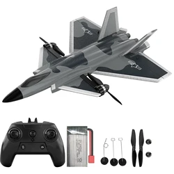 J20 Fighter 2.4G 6CH KF700 RC Airplanes With Brushless Motor 360 Degree Rotation Fixed Wing Glider Plane Model For Boy Gift