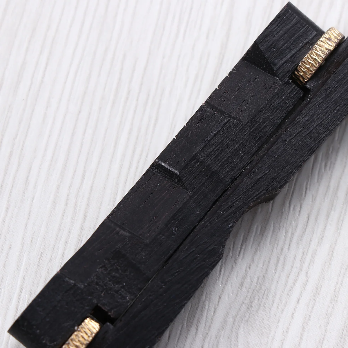 

Adjustable Mandolin Bridge Compensated Ebony Height Adjust Bridge Base Fits Arched-Top Mandolin Best Tone Transmission