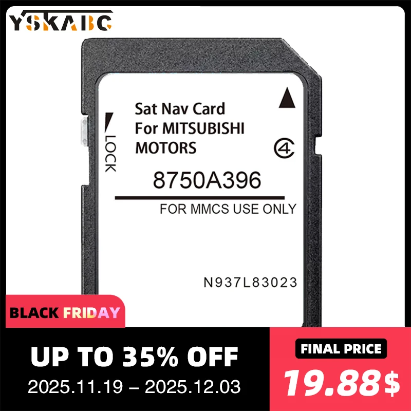 

Комплект SD Navi Европа Великобритания для Mitsubishi Outlander Pajero ASX Lancer Navigation 16 ГБ Sat Nav 8750A396