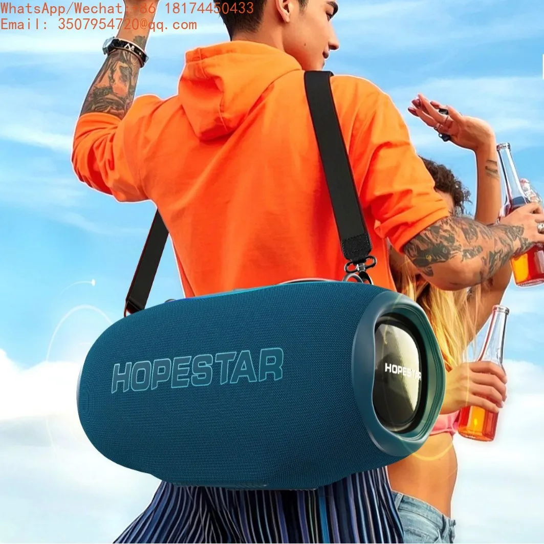 

HOPESTAR H86 180W Big Power Wireless Outdoor Portable Party Blue Tooth Subwoofer BT5.3 Bass Waterproof Speaker With Microphone