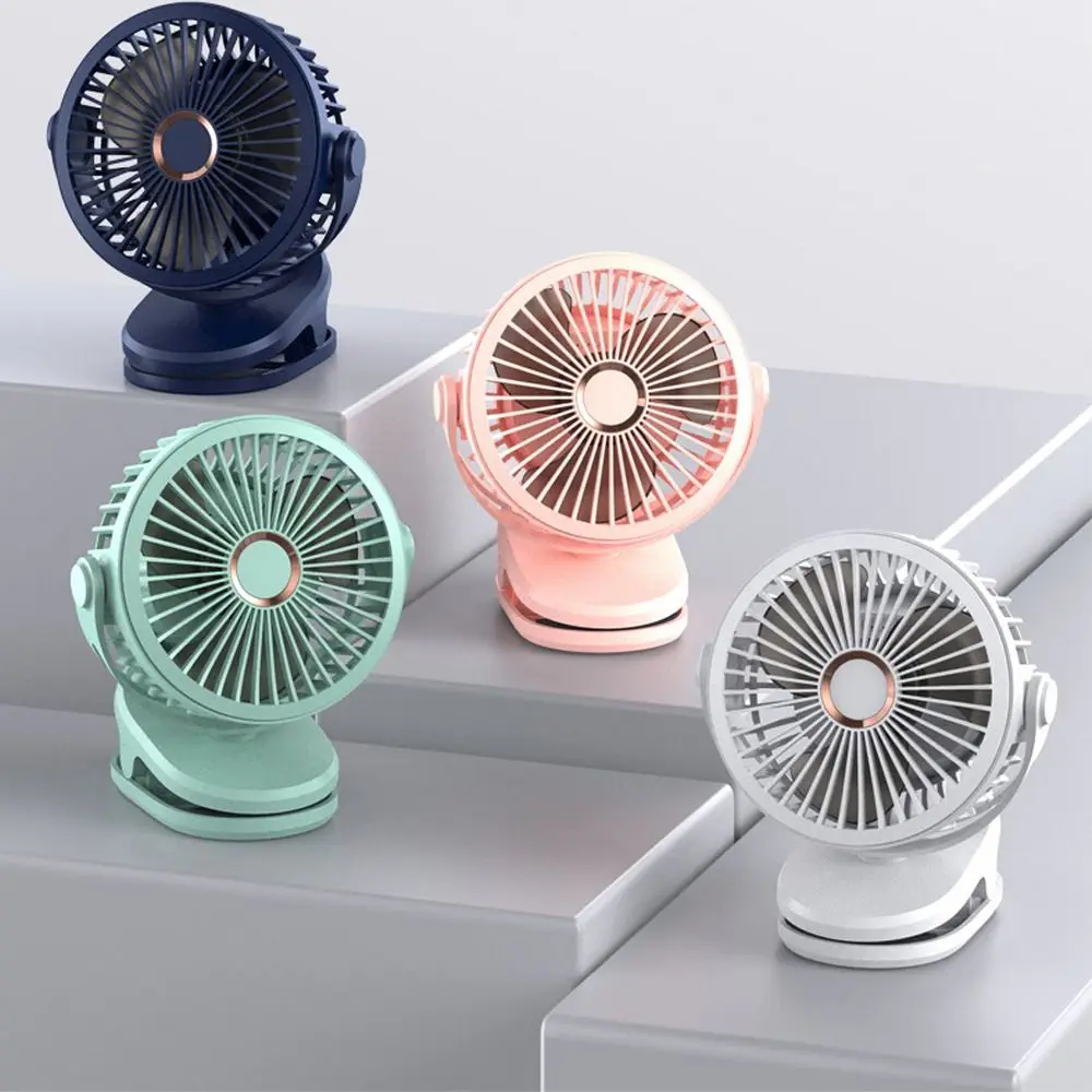 Fashion Rechargeable Table Fan 10000mAh Air Circulator Air Cooling Fan Mini Cute Desktop Electric Fan Home Office