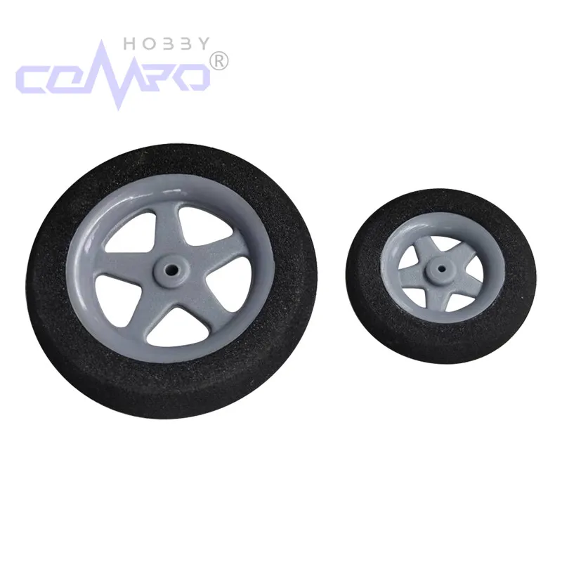 10 peças roda de 5 raios pneu esponja 4 cores dia30-46mm espuma super leve para kt espuma asa fixa modelo de aeronave rc substituição de avião