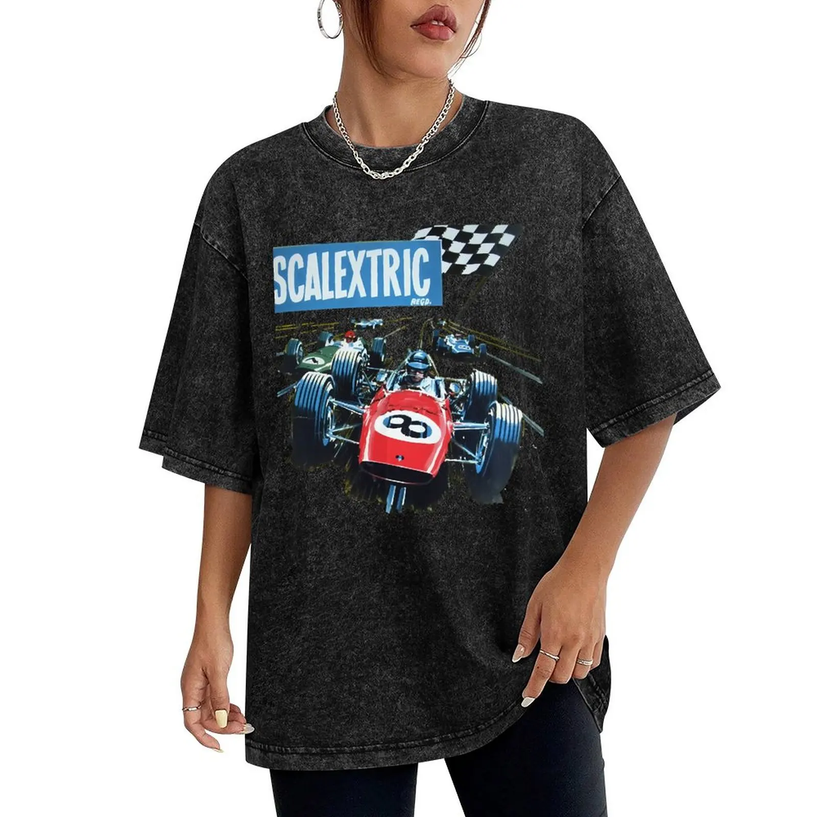 Scalextric Classic T-Shirt kawaii clothes funny gifts plain white t shirts men - Image 2