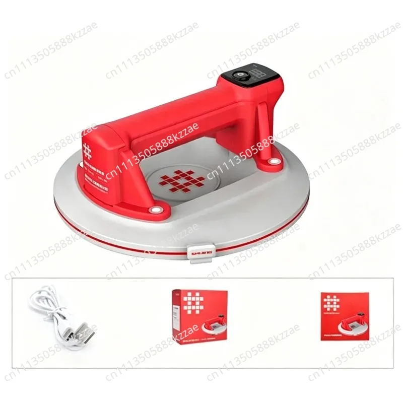 Portable 6100 Intelligent Electric Vacuum Suction Cup with Digital Display Tile Suction Lifter Vacuum Suction Cup for Ceramic