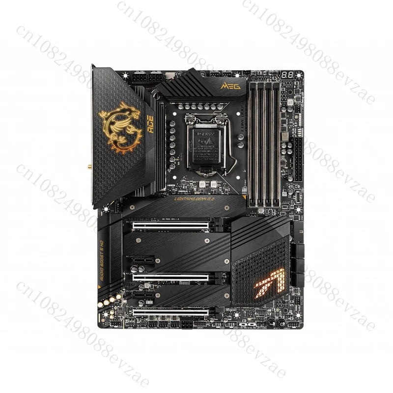 

used FOR MSI MEG Z590 ACE ATX Motherboard LGA1200 128GB HDMI DDR4