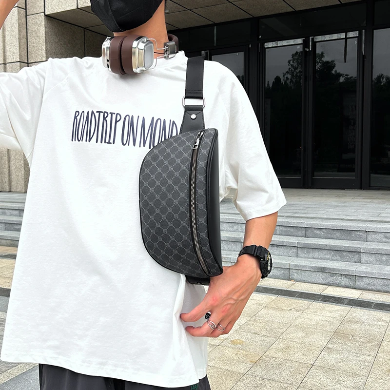 

new Men Shoulder Bag mobile phone bag Messenger Pack crossbody chest bag bolsos de pecho 슬링백 sling bag chest bag сумка мужская 2