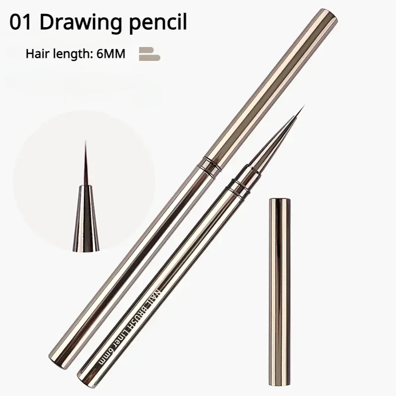 Nail Art Liner Brushes for Professional Design