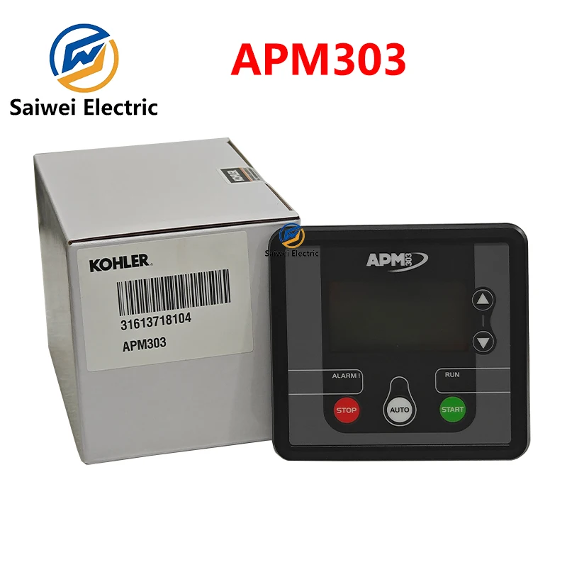 APM303 Kohler Digital Control Panel found in the SDMO range for generating sets under 300 kVA