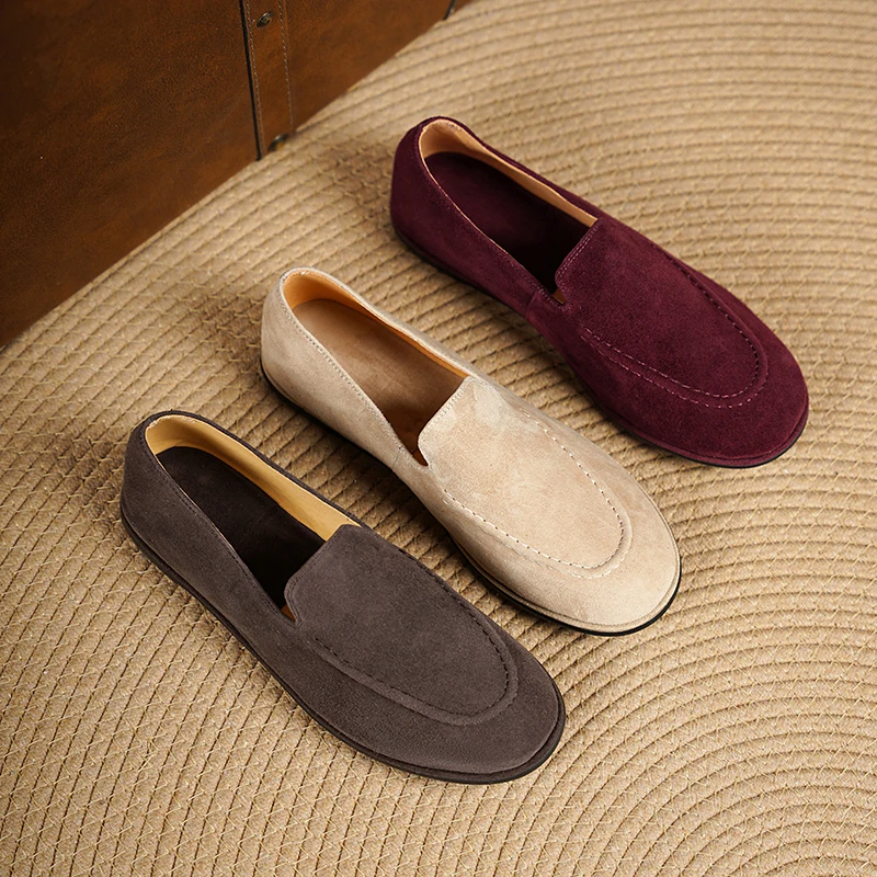 Mocassins pour femmes de style rétro