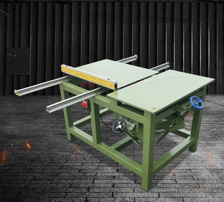 Woodworking all in one machine saw table precision rail sliding table saw