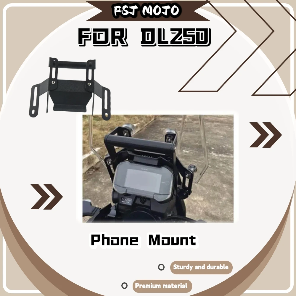 For DL250 Shockproof Navigation Extension Bracket Stabilize Phone Avoid Vibration Blur Navigation Screen Fittings