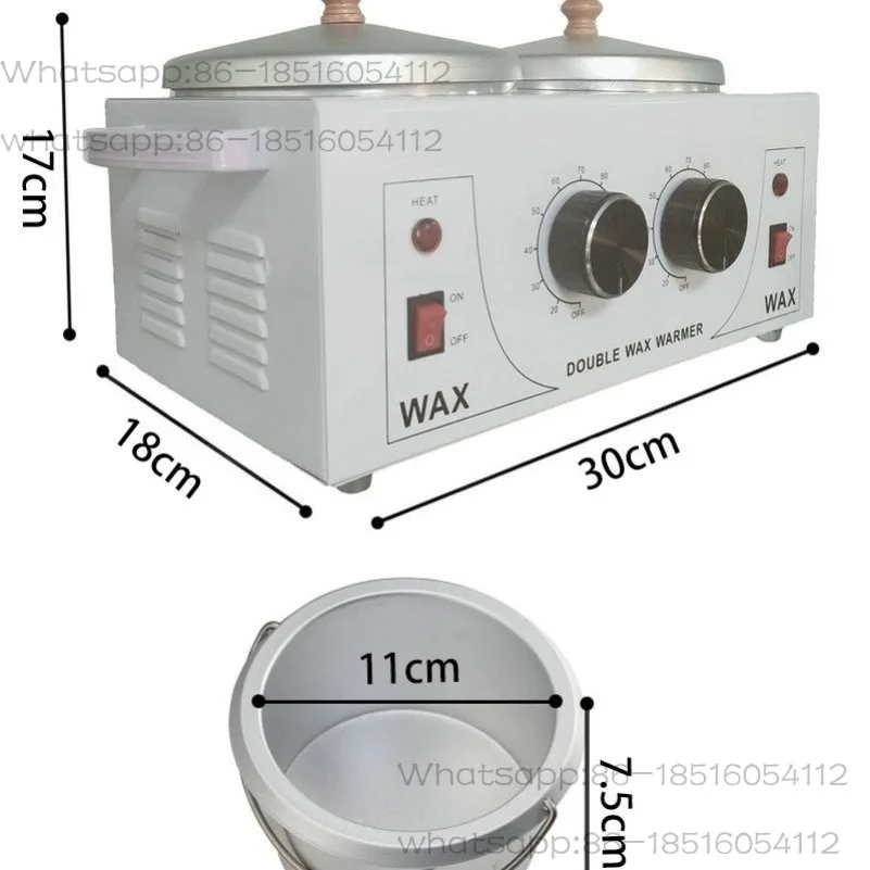 Wax Therapy Machine Physical Mud Moxibustion Paste Heating Pot Double Furnace Temperature Regulation Melting Furnace Heater