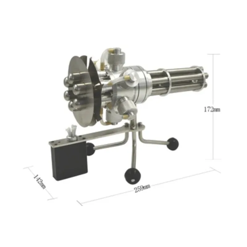 Six Cylinder Stirling Engine Model  Physics Experiment Teaching Ornament Educational  Gift