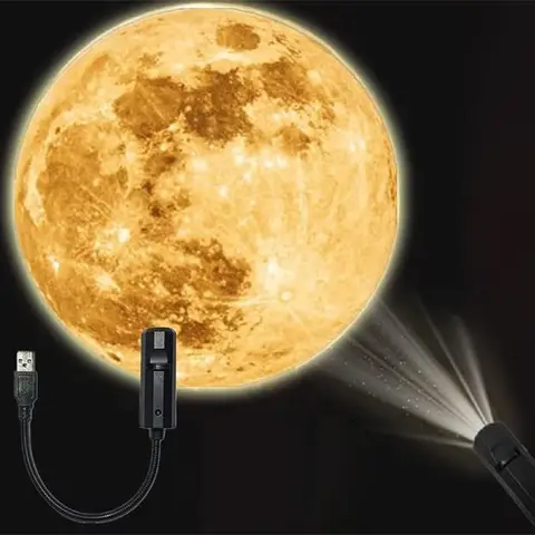 문 지구 램프 프로젝터 야간 조명 달 프로젝션 LED 라이트 USB 셀카 배경 침실 장식을위한 낭만적 인 분위기 램프