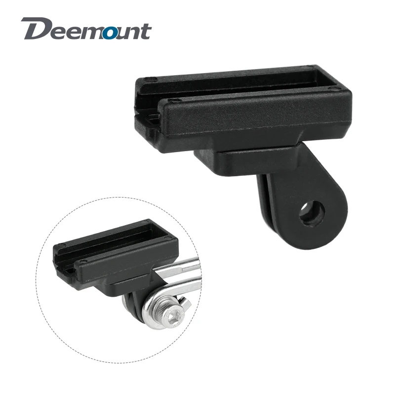 Adaptor for Headlight EOS530/520 for Rockbros /Blackbird L3 Front Lamp Stand Handlebar Stem Fork Helmet Mount Fits GoPro