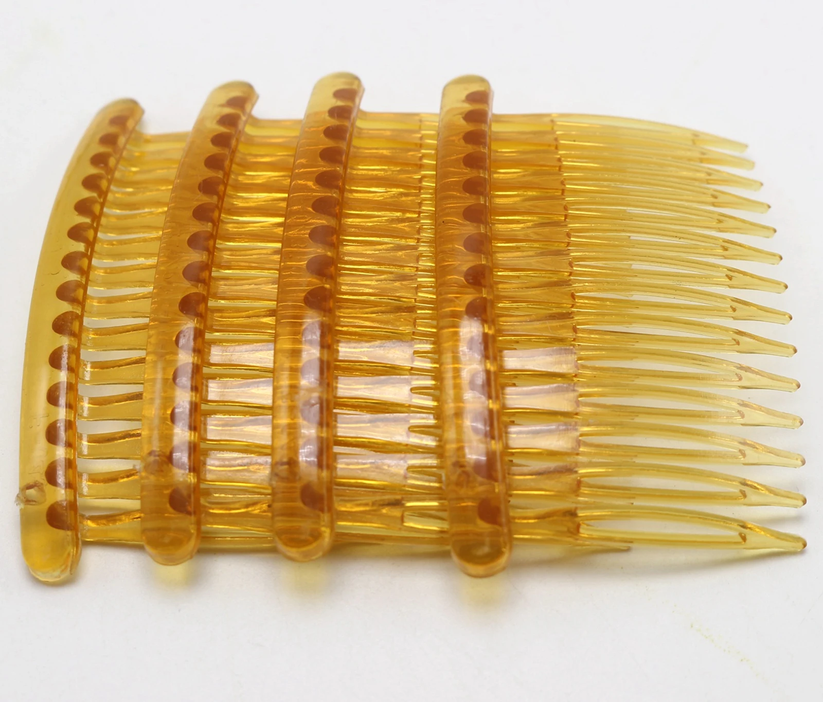 12  Plastic Hair Clips Side Combs Pin Barrettes 80-89mm for Ladies Craft