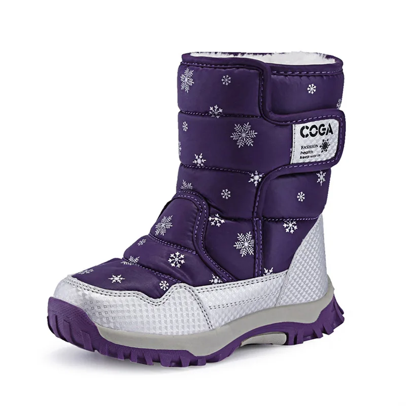 Girl Cotton Boots Thick Casual Warm Cotton Shoes Boys Snow Boots Winter Shoe for Girl Kids Shoe for Boy Ankle Boot Zapatos Niña
