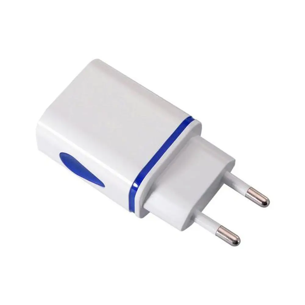

Power Adapter Double USB Ports Wall Charger Mobile Phone Charge Mobile Phone Charger Head USB Charger US/EU Plug Charger Head